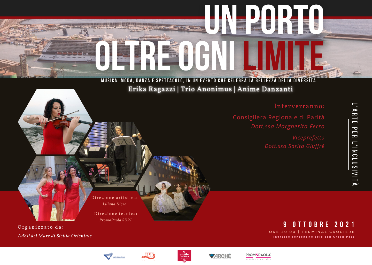 Catania Port Day: il porto si apre alla città con un evento dal titolo "Un porto oltre ogni Limite"