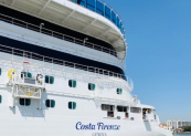 Costa Firenze inaugurates the 2021 cruise season in Catania